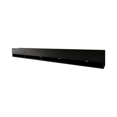 Meubella TV-Meubel Asino - Mat Zwart - 280 cm product