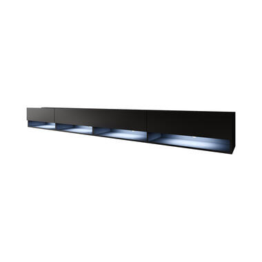 Meuble TV Asino LED - Noir Mat - 280 cm product