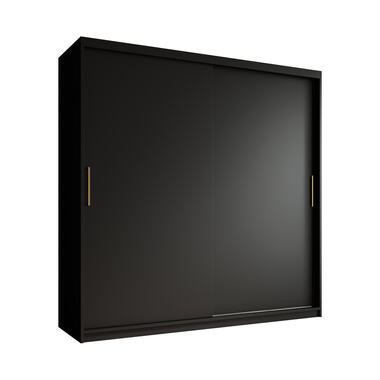 Armoire Mandalin - Noir - 200 cm product