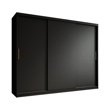 Armoire Mandalin - Noir - 250 cm product