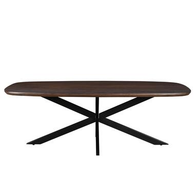 Livingfurn - Table de salle à manger Jesper Oval 180 cm - Bois de manguier product