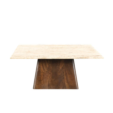 Livingfurn - Table basse Valentino 75cm - Bois de manguier product