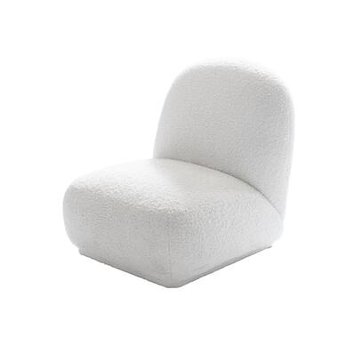 Fauteuil Teddy Wit - Zithoogte 33cm - 67x67x72cm - Savi product