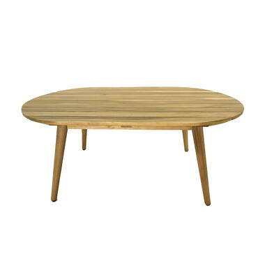 Sens-Line - Table d'appoint Lisbonne Ovale - Marron -97x57x40- Bois d'acacia product