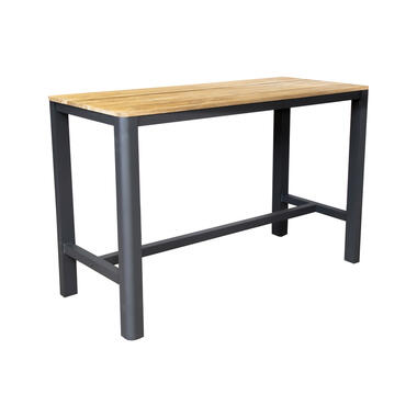 Sens-Line - Table bar Chicago Garden - aluminium et teck - 170x75x111cm product