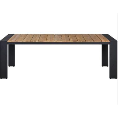 Sens-Line - Table Kingston en teck 180 cm - cm - Brun/Noir product