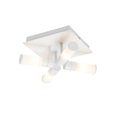 Qazqa plafondlamp buiten bath wit g9 product