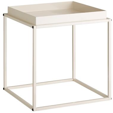 tectake Table d'appoint CAMBRIDGE 40x40x44cm, Crème product
