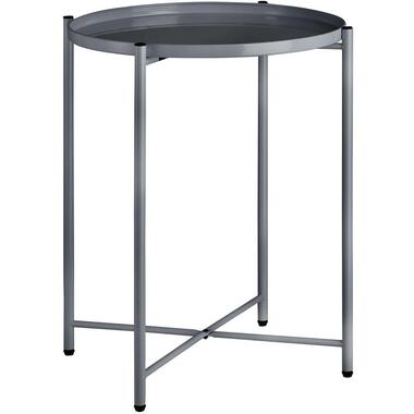 tectake Table d’appoint CHESTER 45,5x45,5x53cm, Gris Foncé product