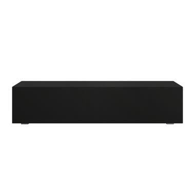 Meuble tv-hifi kingston 1 porte battante 140 cm noir mat product