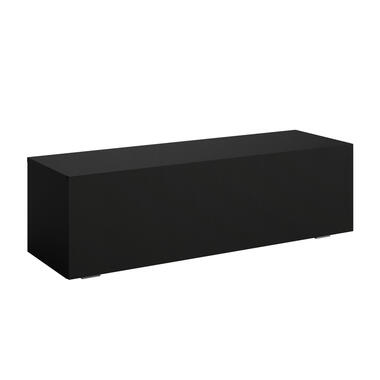 Tv-meubel kingston 1 klapdeur 105 cm mat zwart product