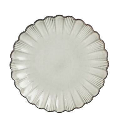 Mica Decorations Corfu Dinerbord - Set van 4 - Ø26,5 cm - Grijs product