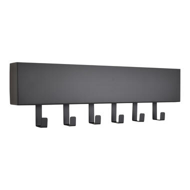 LOFT42 Mula Wandkapstok - 61x19x6 - Zwart metaal - 6 haken product