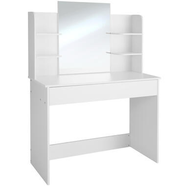 tectake - Coiffeuse-Table de maquillage avec grand miroir - Camille - 403850 product