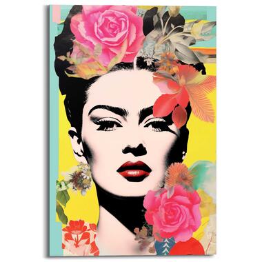 Schilderij - Frida Pop - 90x60 cm Hout product