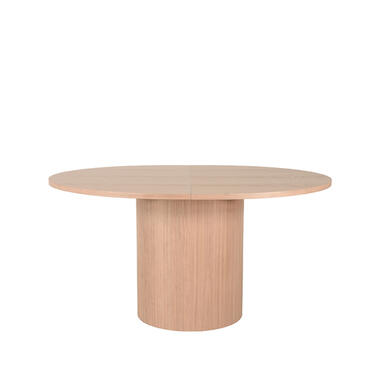 LABEL51 Eetkamertafel Oliva - Naturel - Eiken - 150-200 cm - Uitschuifbaar product