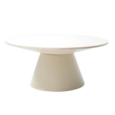 Salontafel Rond Ø60cm - Betonlook - Beige - Sep product