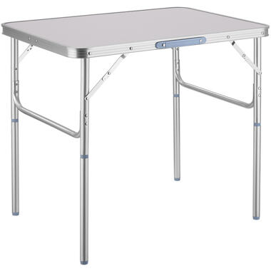 Tectake - Table de camping - 75 x 55 cm - Gris product