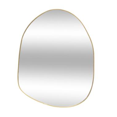 MISOU Miroir de Forme Organique Doré 30x39cm product