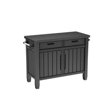 Table barbecue Keter Unity XL avec tiroirs - 207L - 134x51,7x89,6cm - Anthracite product