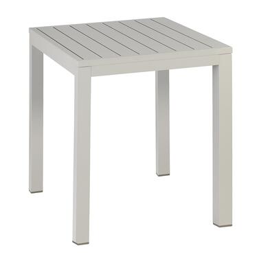 Table de jardin - Aluminium - Blanc crème - 76x70x70 - Exotan - Venice product