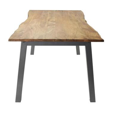 Hoyz - Table de salle à manger Edge - Marron - Bois - 180x90x76 product