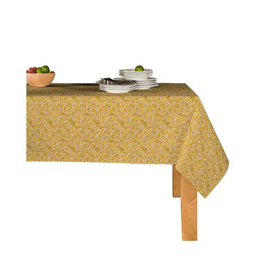 Mistral Home Nappe de table-140x240 cm-Nappe PEVA-Lavable-Fleurs-Jaune product