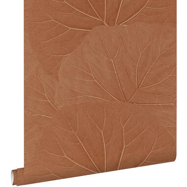 ESTAhome behangpapier - bladeren - terracotta - 50 x 900 cm - 139915 product