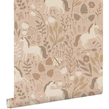 ESTAhome behangpapier - unicorns - zand beige - 50 x 900 cm - 139875 product