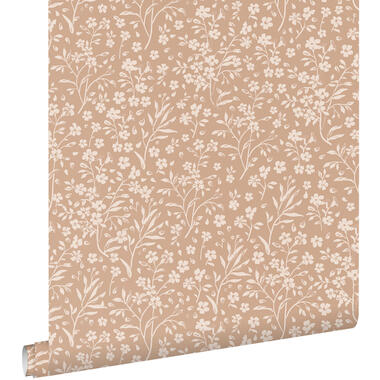 ESTAhome behang - bloemetjes - terracotta roze - 50 x 900 cm - 139881 product