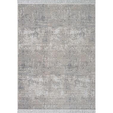 Vintage vloerkleed Smuk grijs met franjes - Interieur05 - 160 x 230 cm product