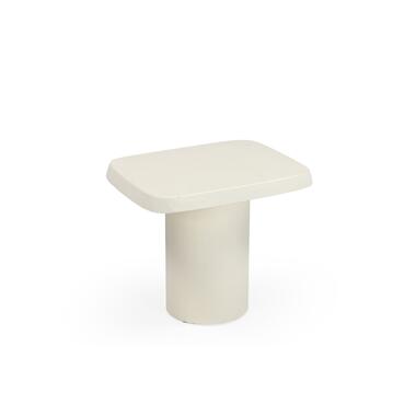 Bijzettafel Rechthoek 53cm - Beige Beton - Carly product