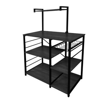 Étagère de cuisine ERRO - 90x40x132cm - noir product