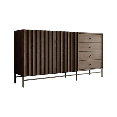 Buffet Paz - Chêne foncé - 165 cm product