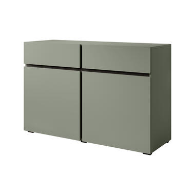 Meubella Dressoir Cainan - Groen - 119 cm product