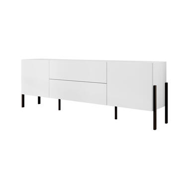 Meuble TV Jordy - Blanc - 204 cm - Avec tiroirs product