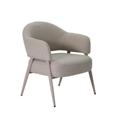 Fauteuil Beige - Stof/Textiel - 60x56x80cm - Linde product