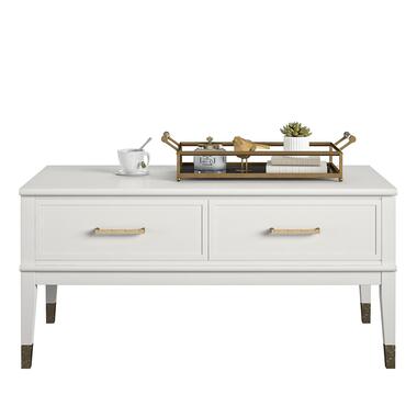 Westerleigh - Table basse avec plateau relevable en aggloméré blanc product