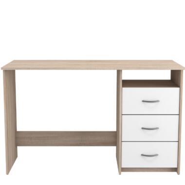 Bureau Arieke-chêne brossé/blanc product