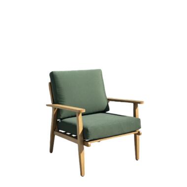 Sens-Line - Chaise longue Porto Vert - Aluminium - Motif bois - Lot de 2 product