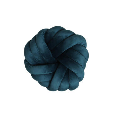 Light & Living - Kussen KNOT - 33x33cm - Blauw product