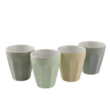 Ensemble de 4 tasses à café OTIX en porcelaine, 250 ml chacune product