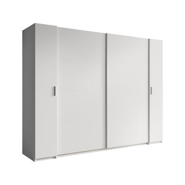 Meubella Kleerkast Stoke - Wit - 270 cm product