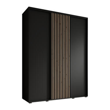 Armoire Leandro - Noir - 180 cm product