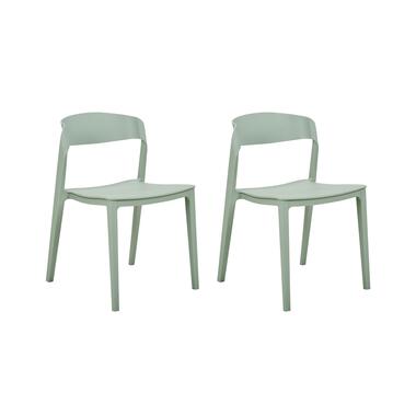 Chaise de salle à manger Set de 2 Vert menthe SOMERS product