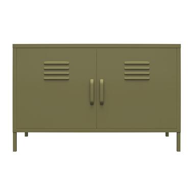 Bradford - Armoire avec 2 portes en métal vert olive product