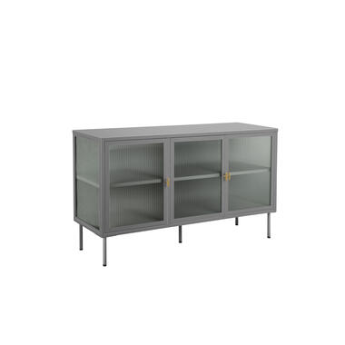 Rosalie - Dressoir met 3 grijze metalen deuren product