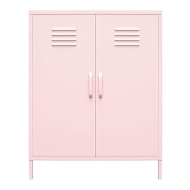 Cache - Armoire avec 2 portes en métal rose product