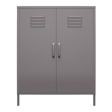 Bradford - Armoire avec 2 portes en métal gris product