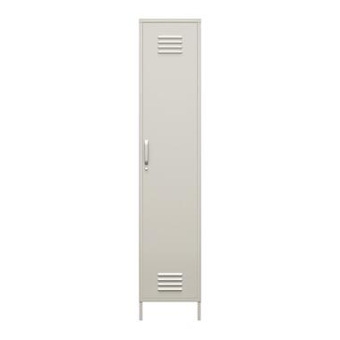 Bradford - Armoire avec 1 porte en métal taupe product